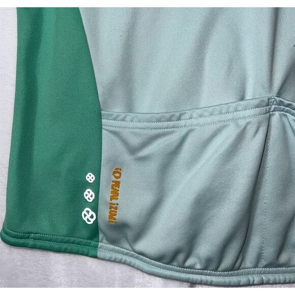 Pearl Izumi Women's XL Green Sleeveless Cycling Jersey Tank Reflective Elements - Picture 7 of 10